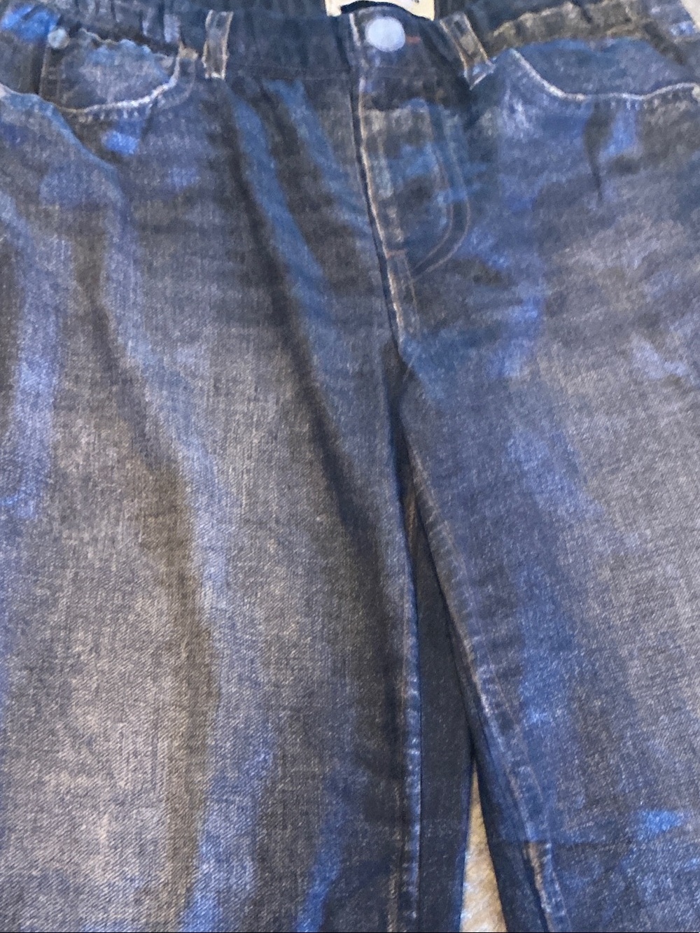 Mila Rosabella sweatpant jeans pull on